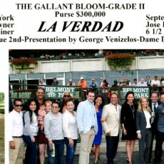 La Verdad runs 1st Place @ Belmont On 9/26/2015