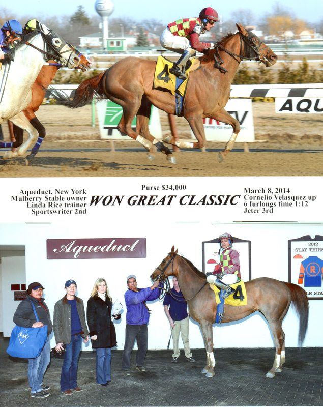 Won Great Classic — 3/8/14