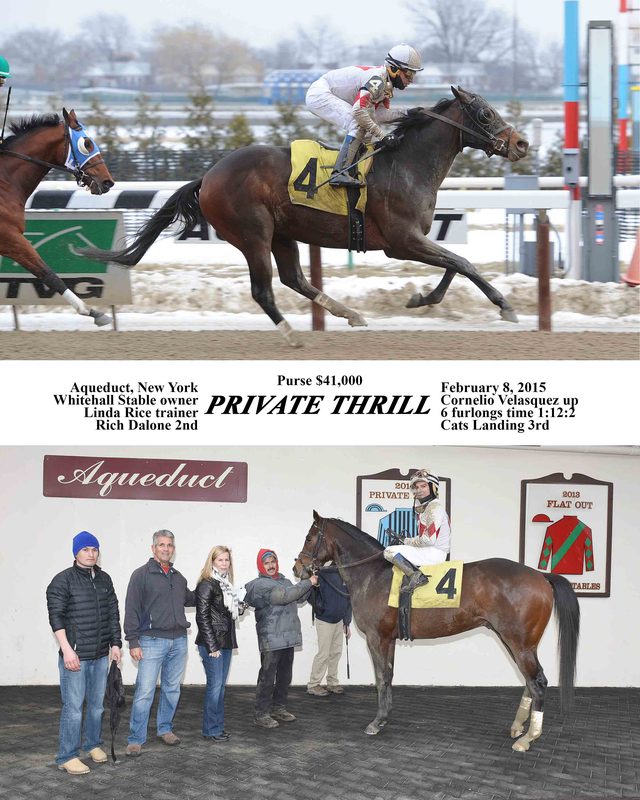 Private Thrill — 2/8/15